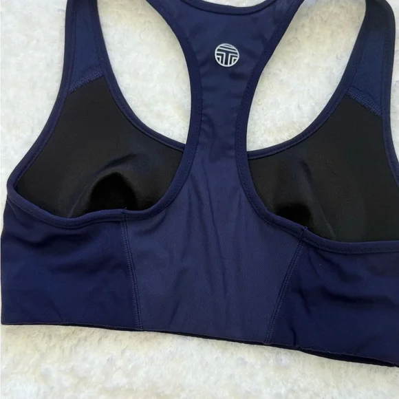 Tory Sport Black Racerback Sports Bra - Picture 6 of 6